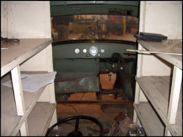 Fordson Emergency Food Van Interior